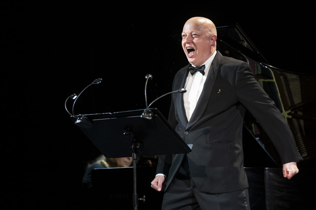 Wokalista Witold Żołądkiewicz